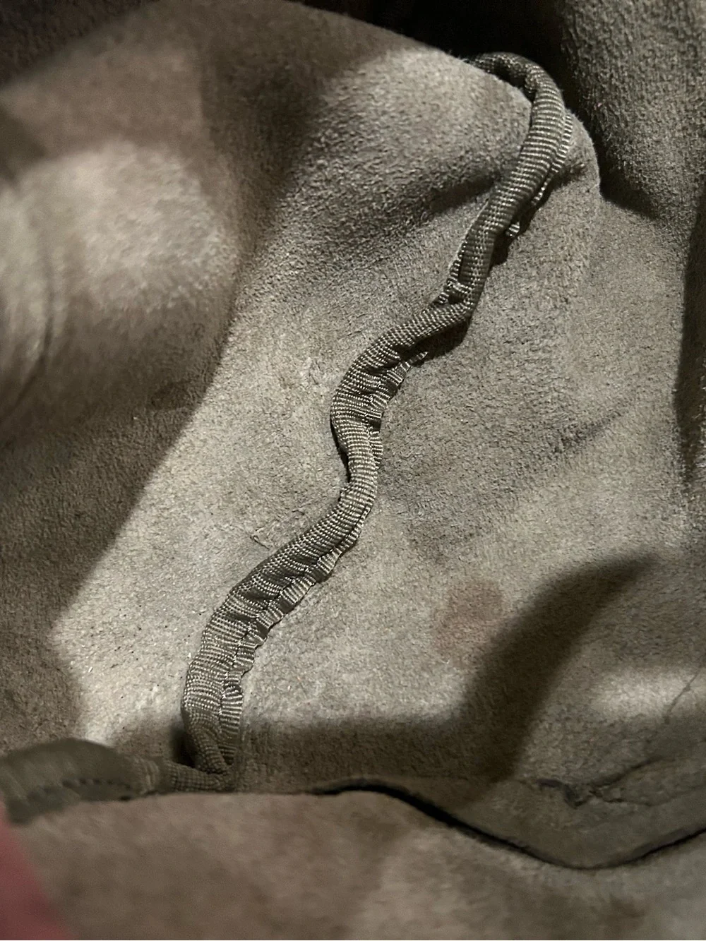 HOBO Olive Green Suede Slouch Hobo Bag - Picture 7 of 7